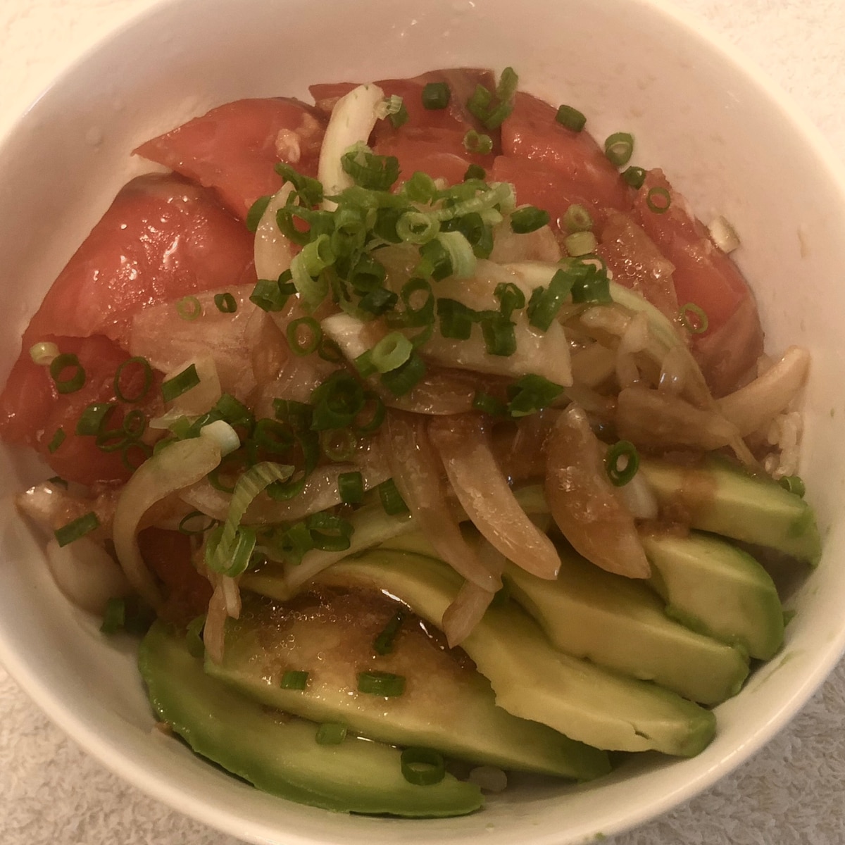 簡単ハワイ料理 サーモンのポキ丼 レシピ 作り方 By Naruto 楽天レシピ